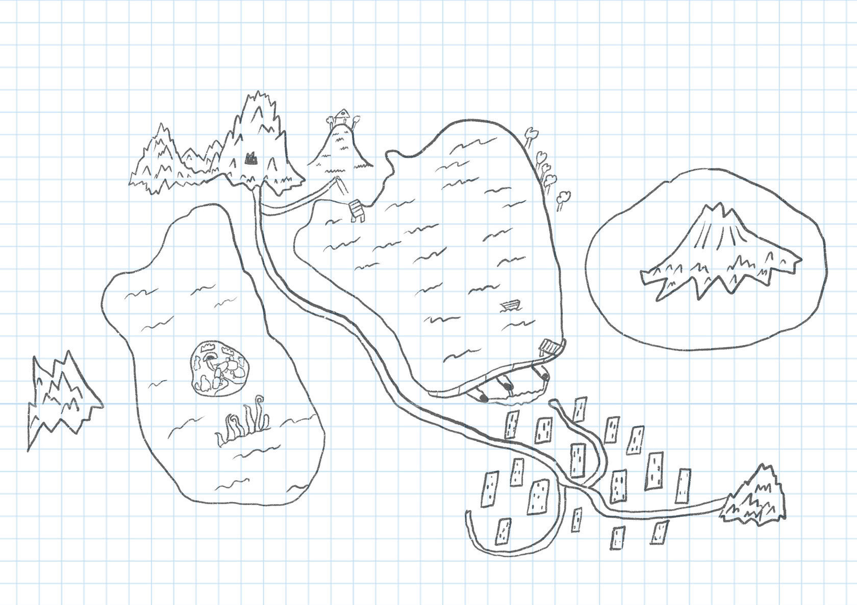 Карта вселенной Миленьких Монстриков