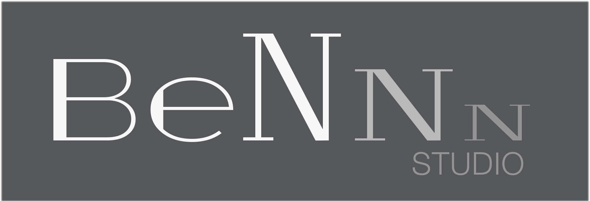Уникальный логотип BeNNN-Studio