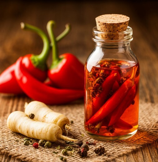 Хреновуха с перцами