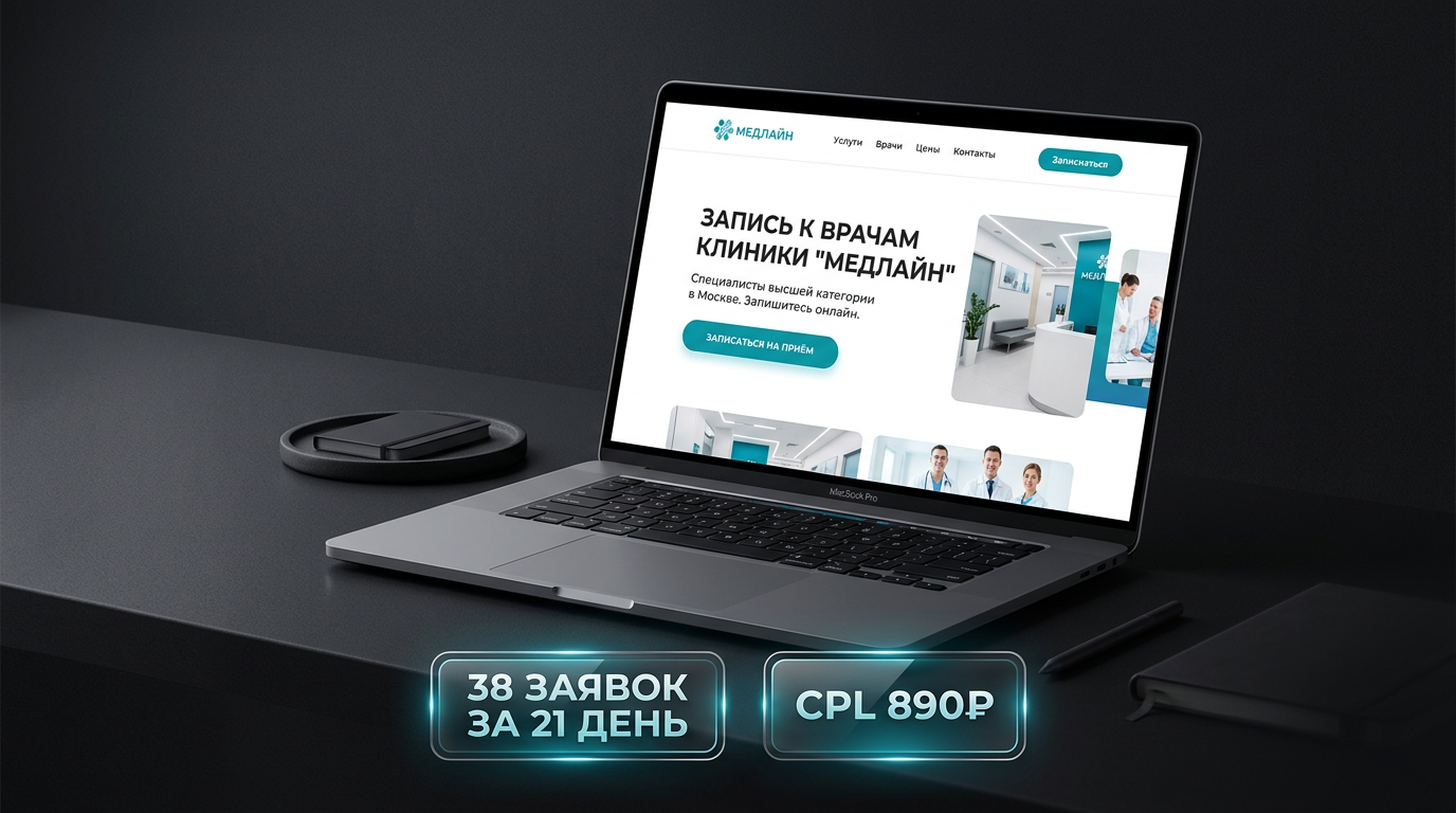 Лидогенерация для медицинской клиники — кейс ProLandingSolutions