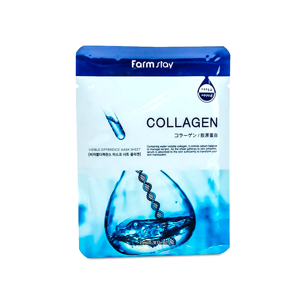 

FarmStay Visible Difference Mask Sheet Collagen, FRM004