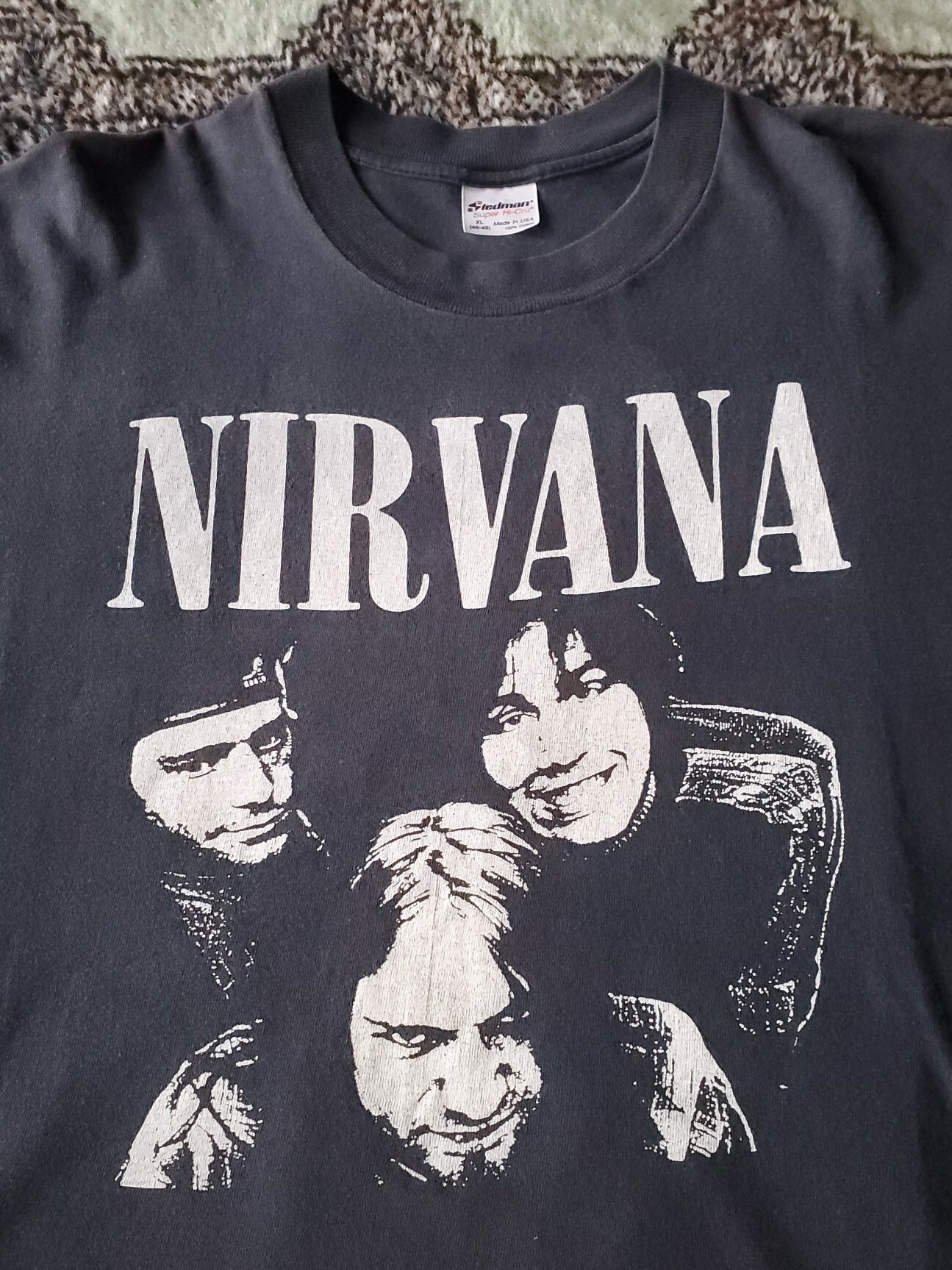 90s NIRVANA EURO 1987-1994 VINTAGE Tシャツ セントマイケル 激安