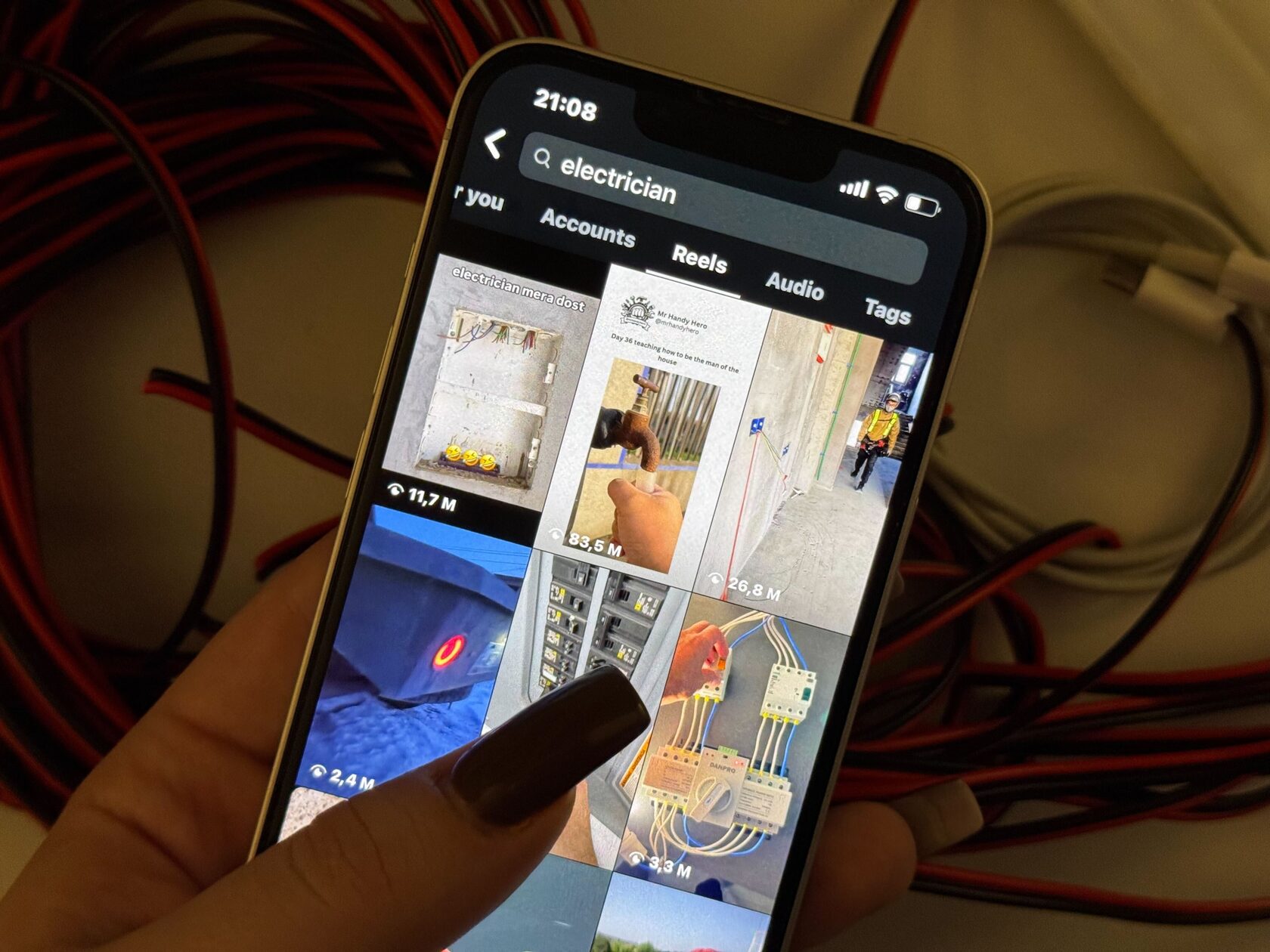 Electrical Advertising on Instagram