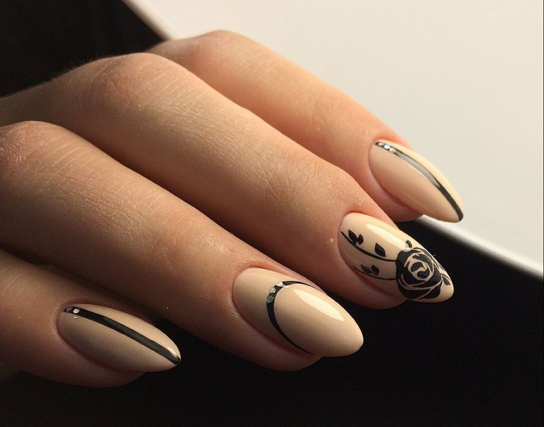 Лучшие идеи (24) доски «Черный лак» | нейл-арт, красивые ногти, дизайнерские ногти