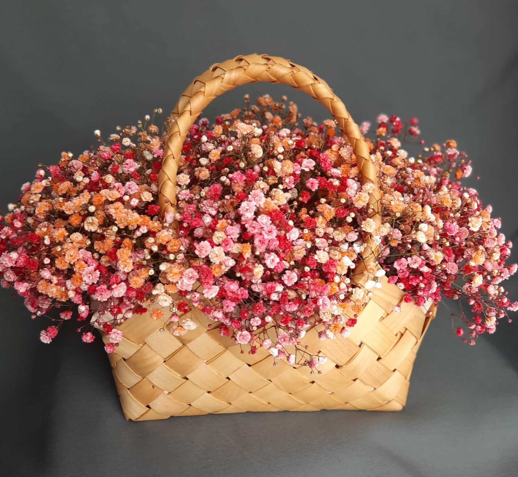 сумочка с гипсофилой