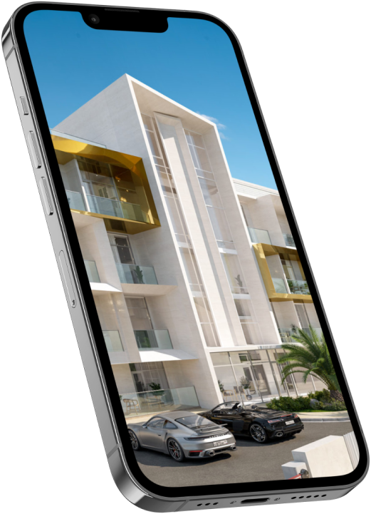 Апартаменты в Сочи, Апарт-комплекс Сочи, комплекс Космос Адлер в Сочи, Купить апартаменты Сочи, Вид на горы и море, Комплекс с шикарными видами, Мокап телефона