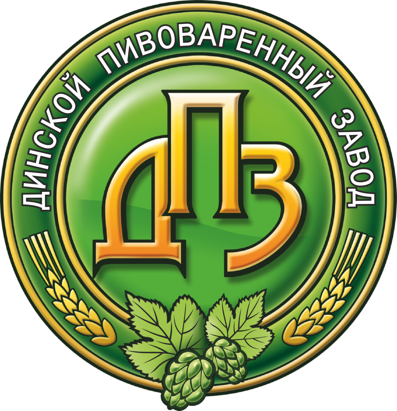 Логотип Динской пивоваренный завод