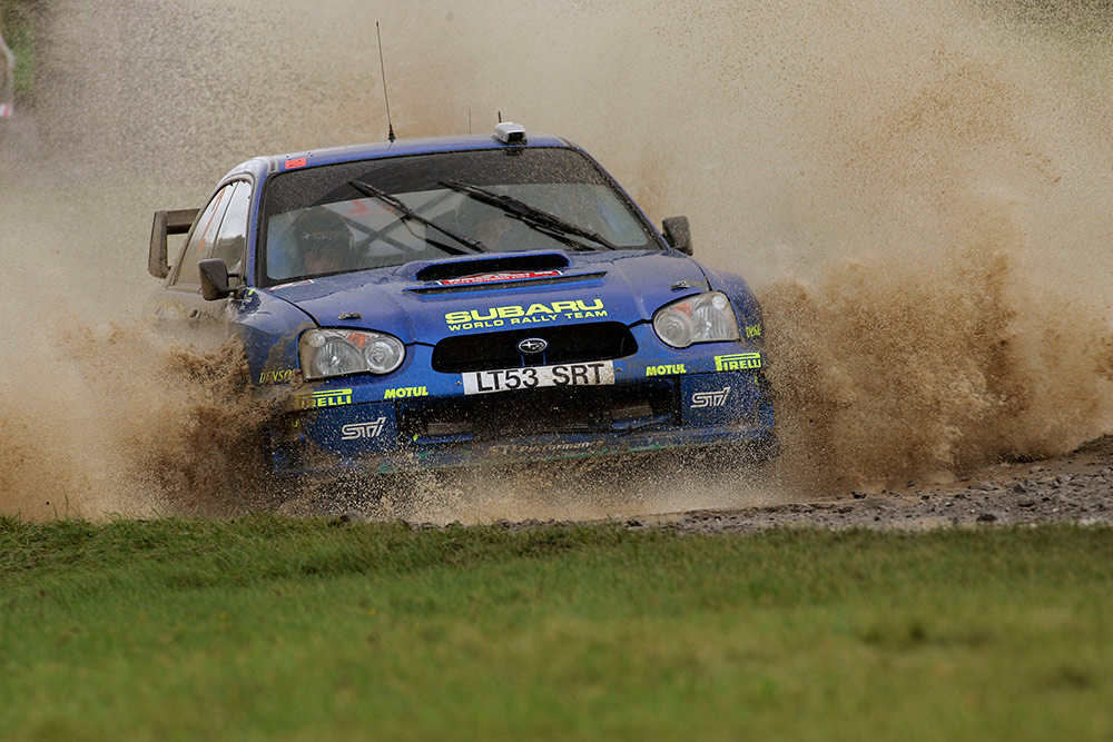 Микко Хирвонен, Subaru Impreza S10 WRC '04 (LT53 SRT), ралли Великобритания 2004