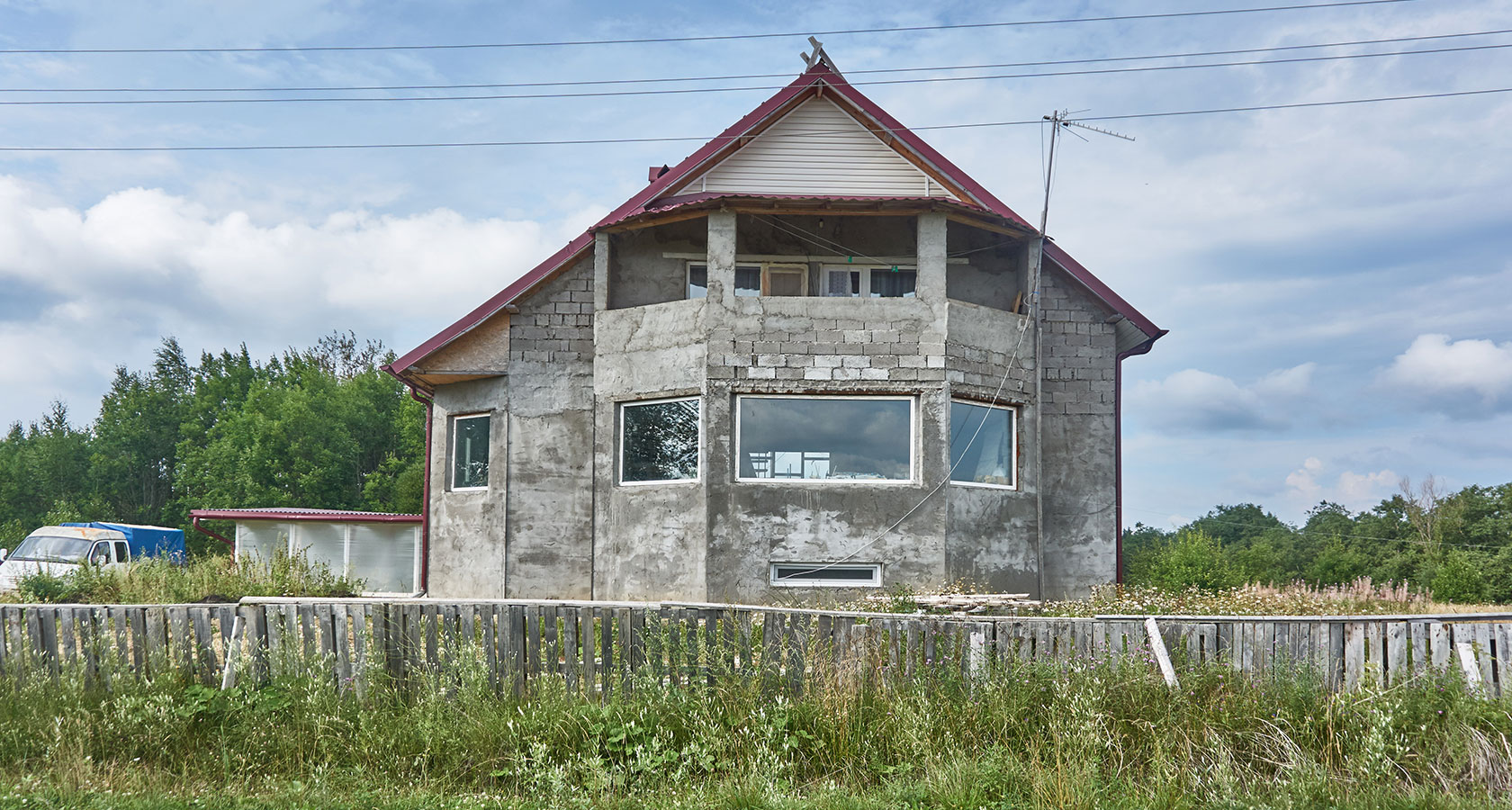 Дом из керамзитобетона в Угловке