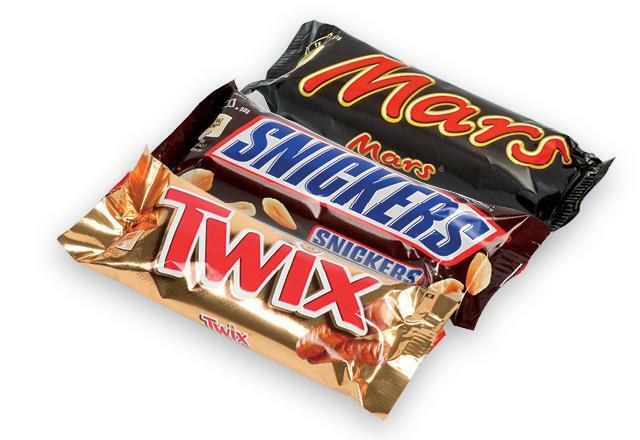 Набор конфет Twix Mars