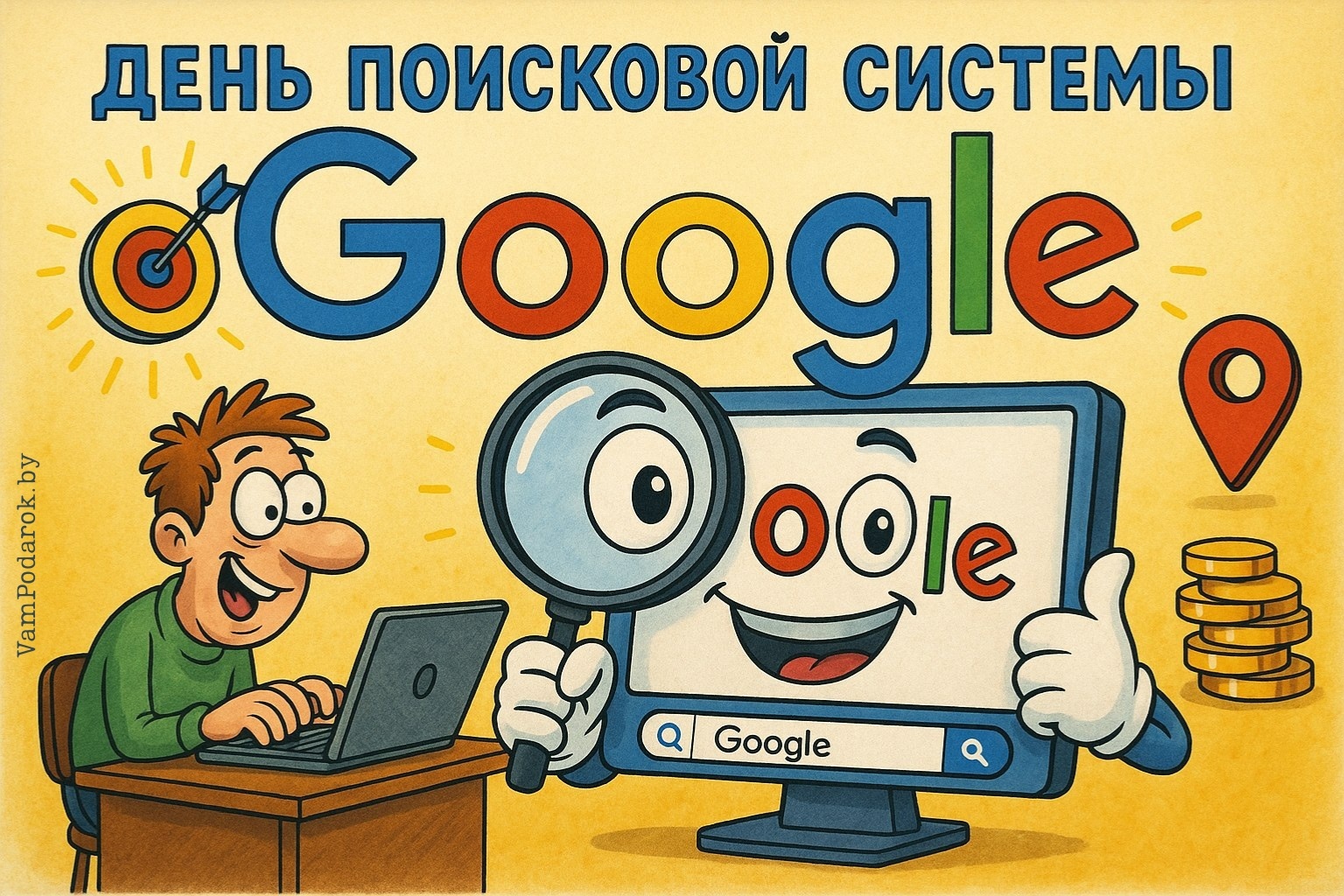 День рождения поисковой системы Google