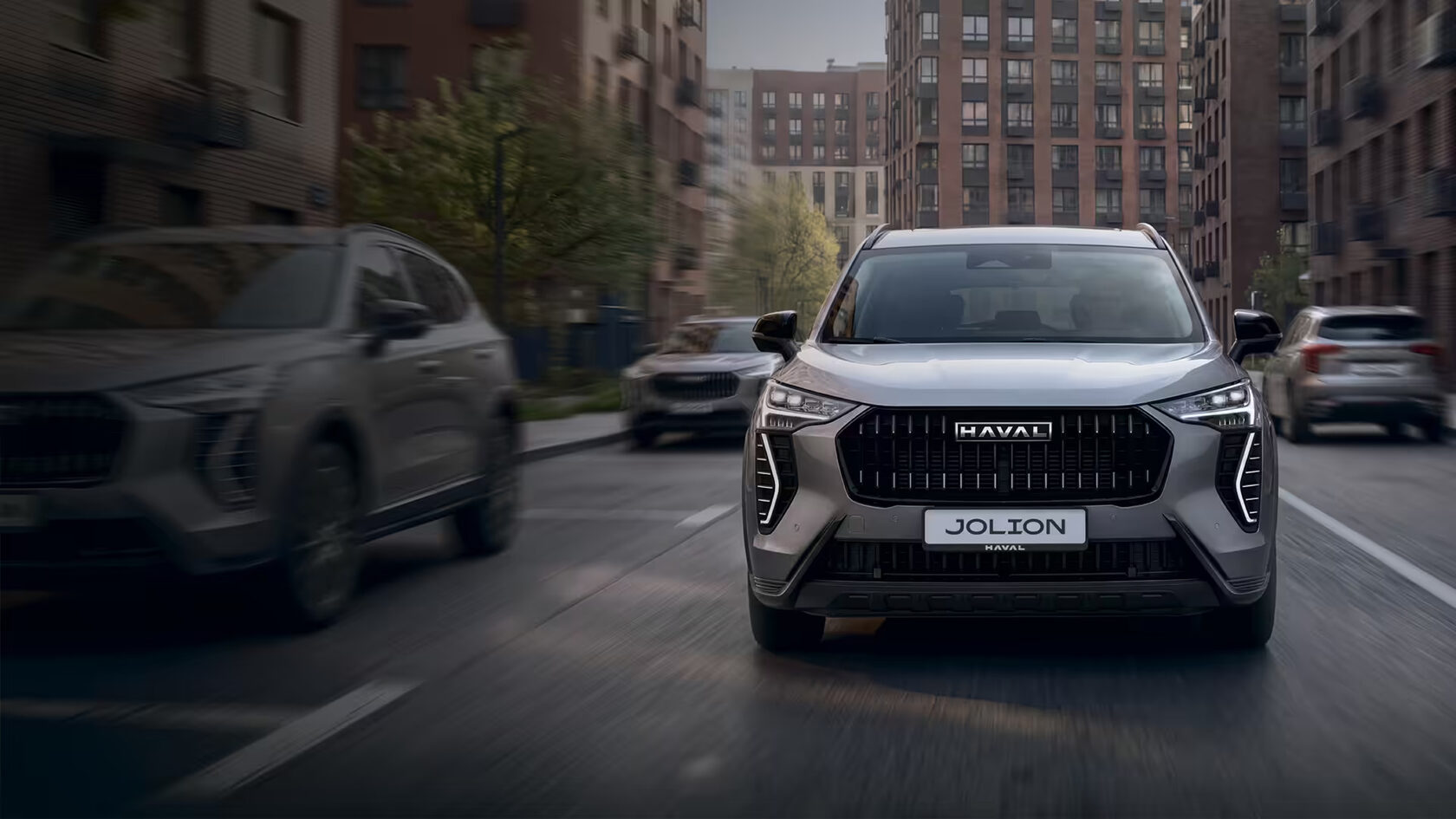 HAVAL JOLION — обновлённый кроссовер в городе