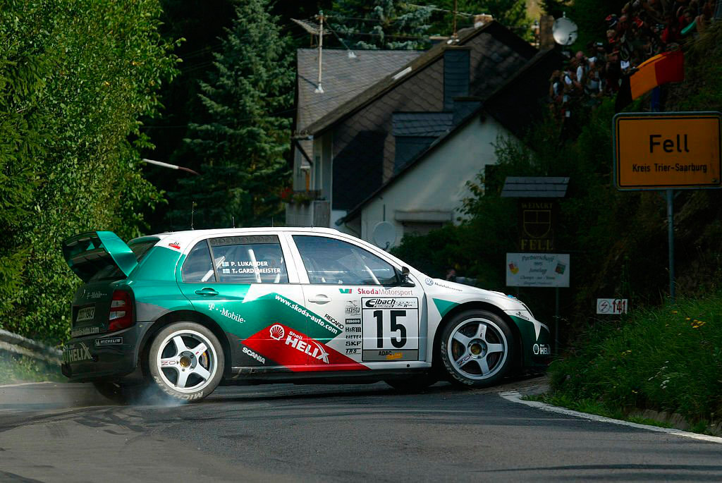 Тони Гардемайстер и Пааво Лукандер, Škoda Fabia WRC (3S3 1943), ралли Германия 2003