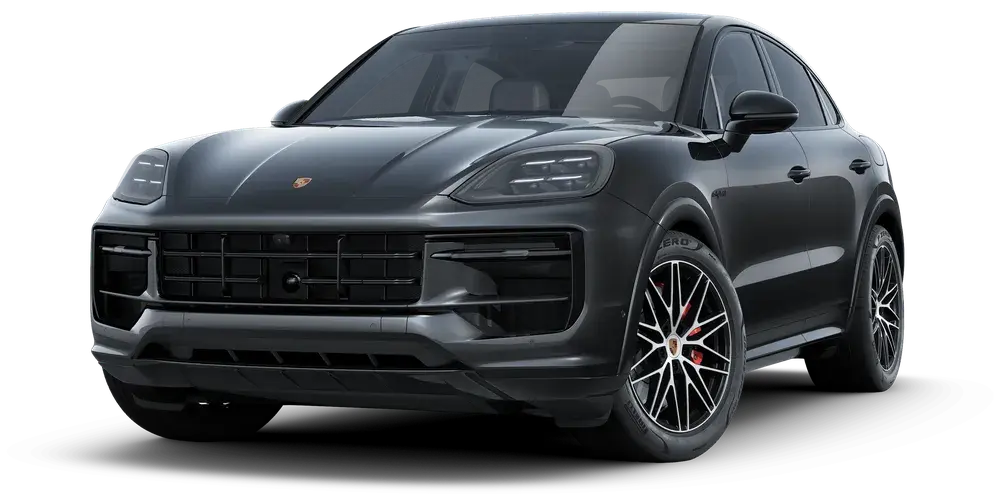 Porsche Cayenne S E-Hybrid Coupé Black Edition, иллюстрация производителя