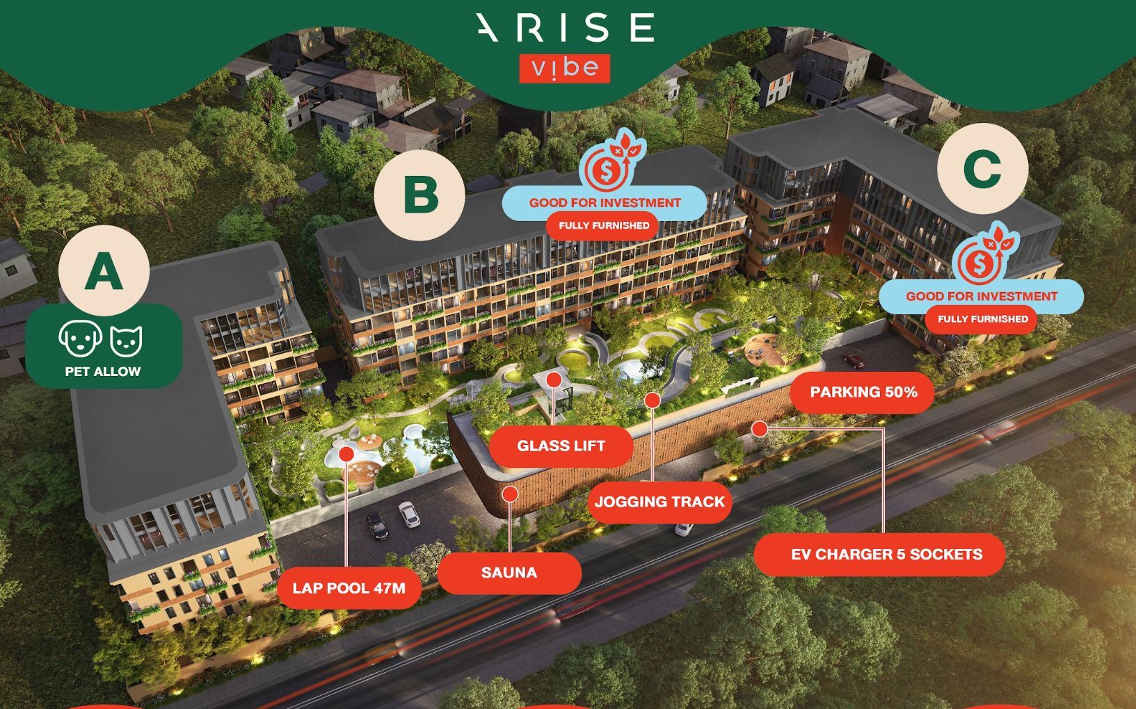 Arise Vibe Condominium in Phuket, Thailand— Property Yard