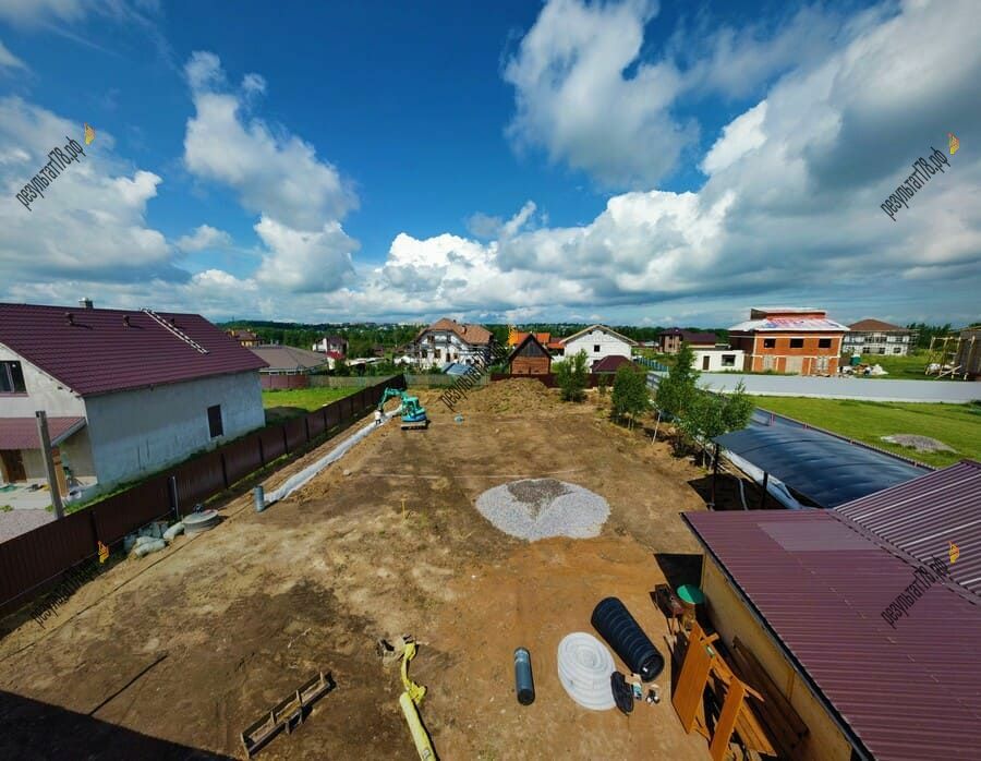 Устройство дренажа на участке под ключ 100 м. пог от компании Результат по Санкт-Петербургу и области