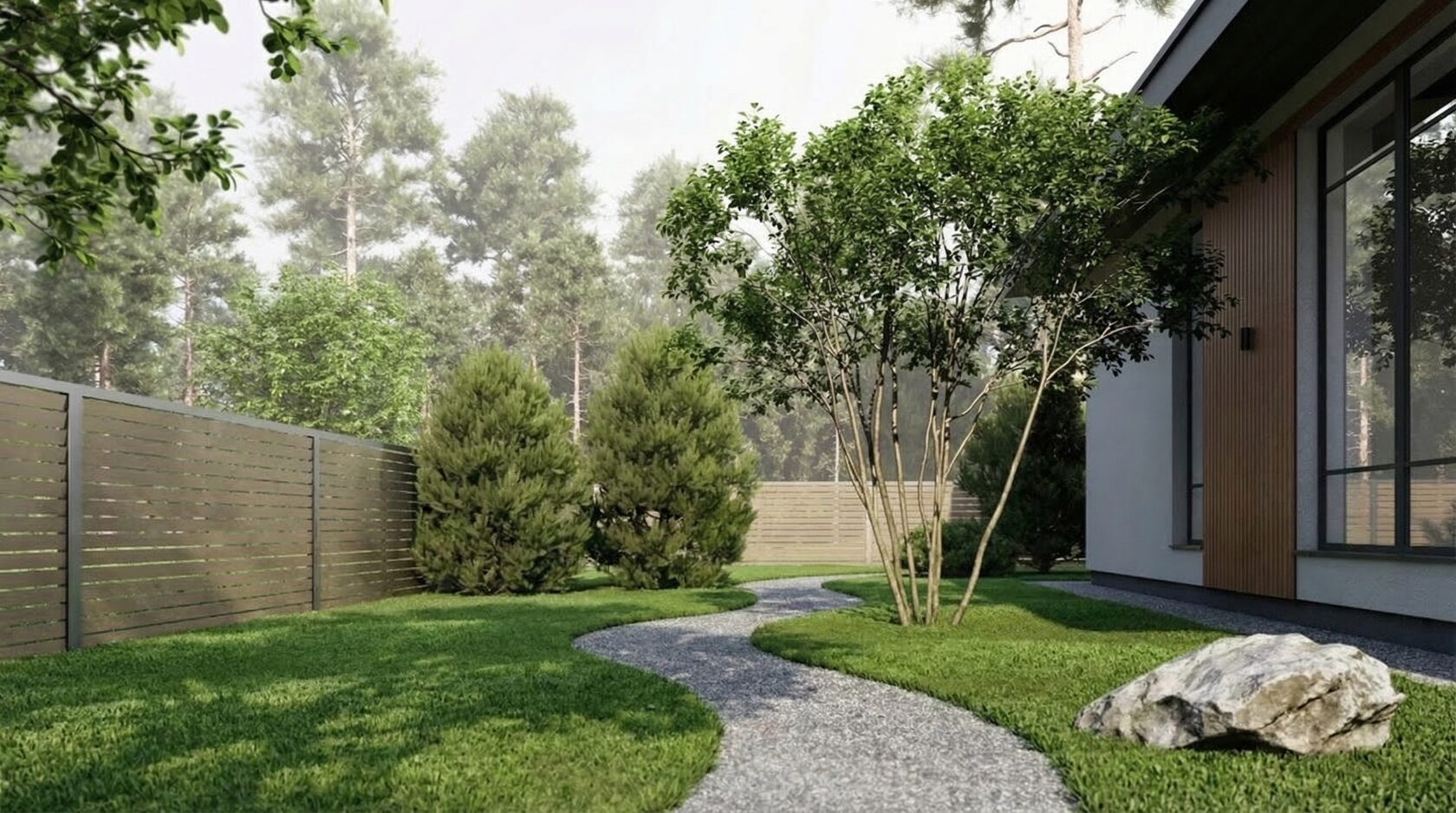 Участок до благоустройства