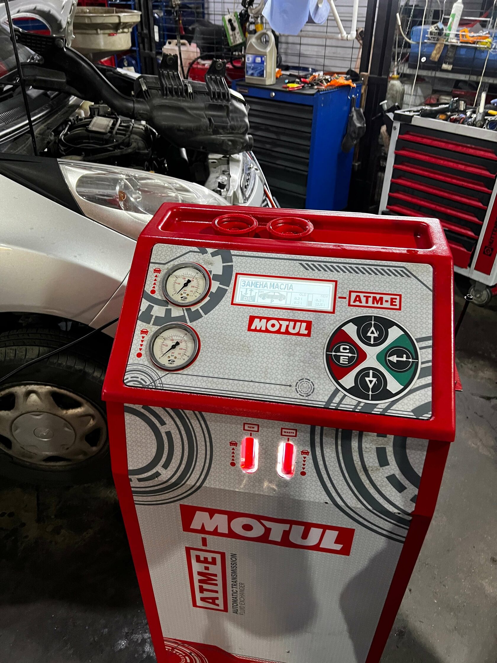 Установка Motul Evo для АКПП Jatco