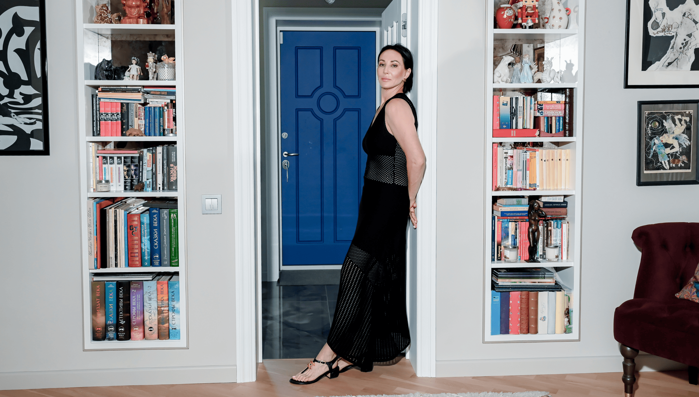 Алика Смехова в новом доме