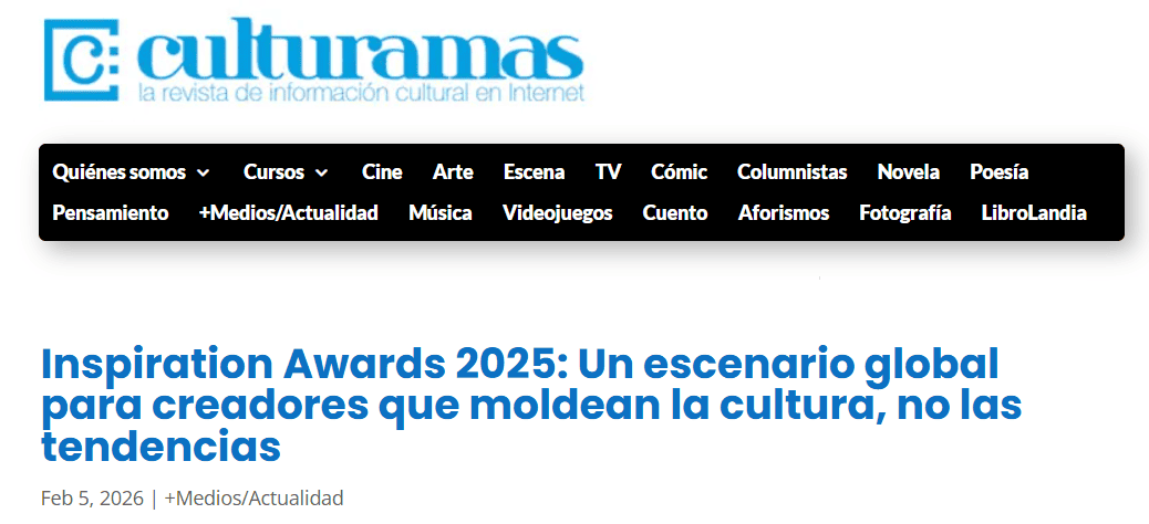 Culturamas: Inspiration Awards 2025 article