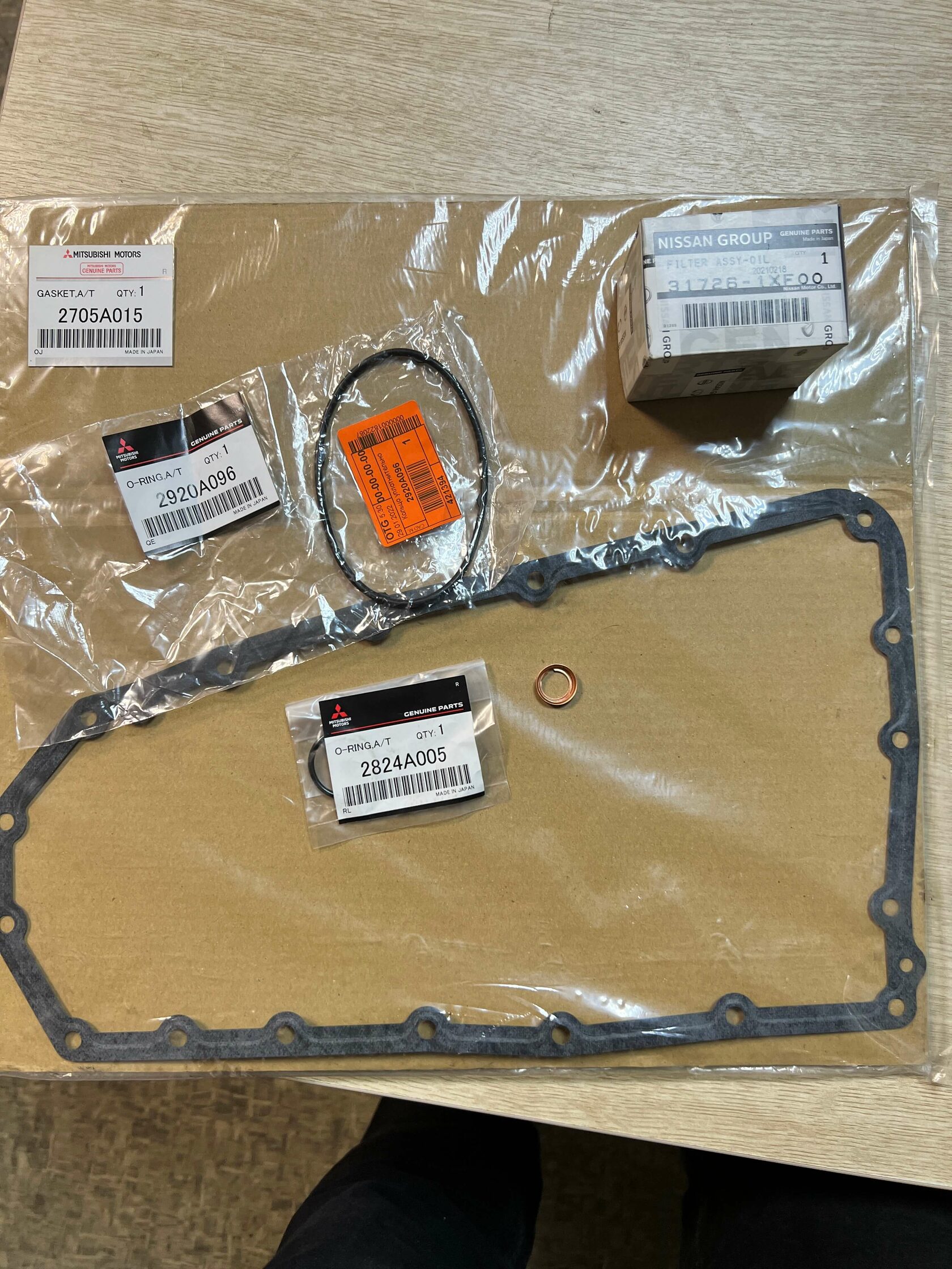 Оригинальные запчасти для вариатора Mitsubishi Outlander XL