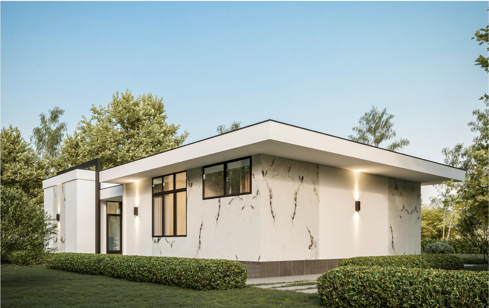 Проект Breeze 140 m². Шик без излишеств, благородство и абсолютный комфорт — ключевые идеи, которые удалось реализовать архитекторам в проекте современного частного дома Breeze.