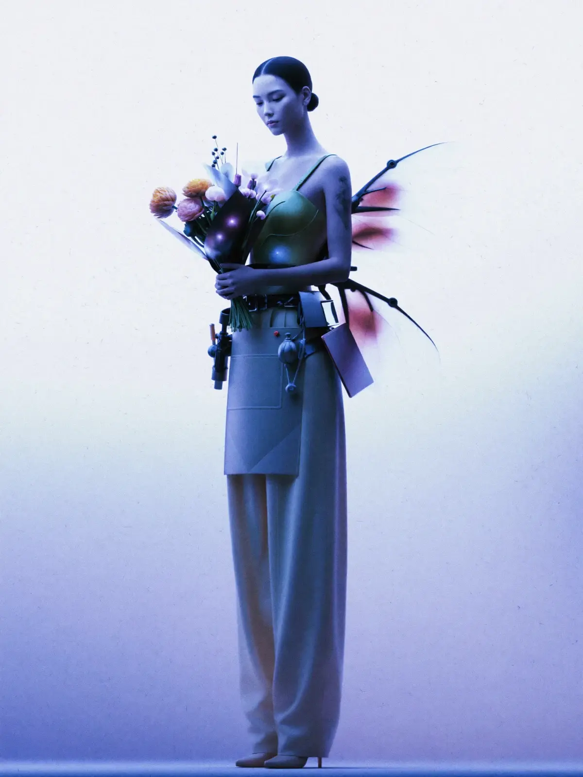 Winged character — вариант 3