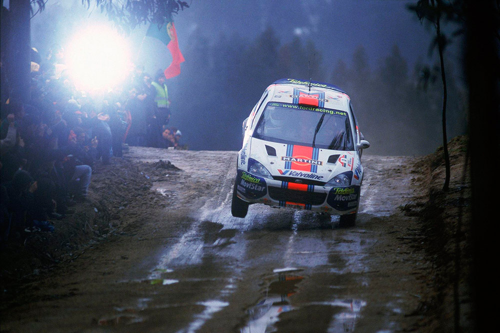 Карлос Сайнс и Луис Мойя, Ford Focus WRC '01 (X3 FMC), ралли Португалия 2001