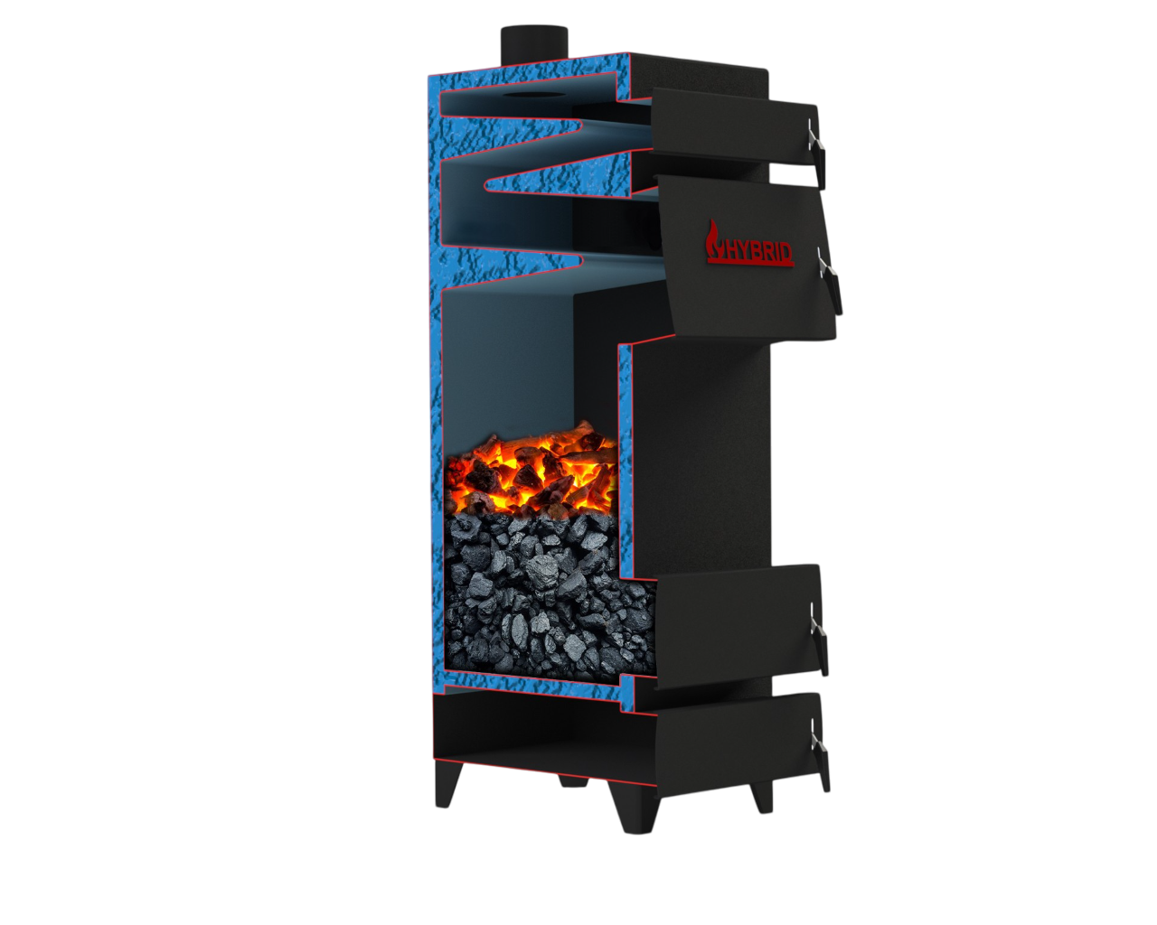 Твердотопливный котёл