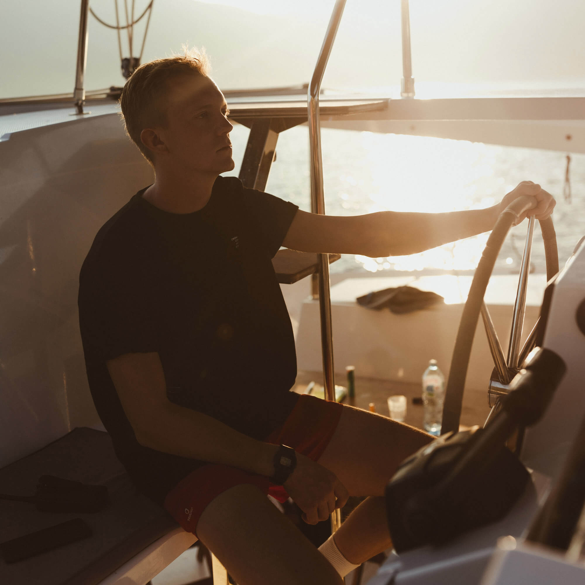 Капитан яхты Александр Сколков