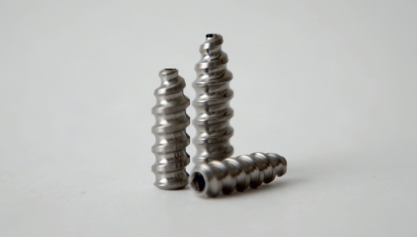 Винт канюлированный интерферентный с мягкой резьбой