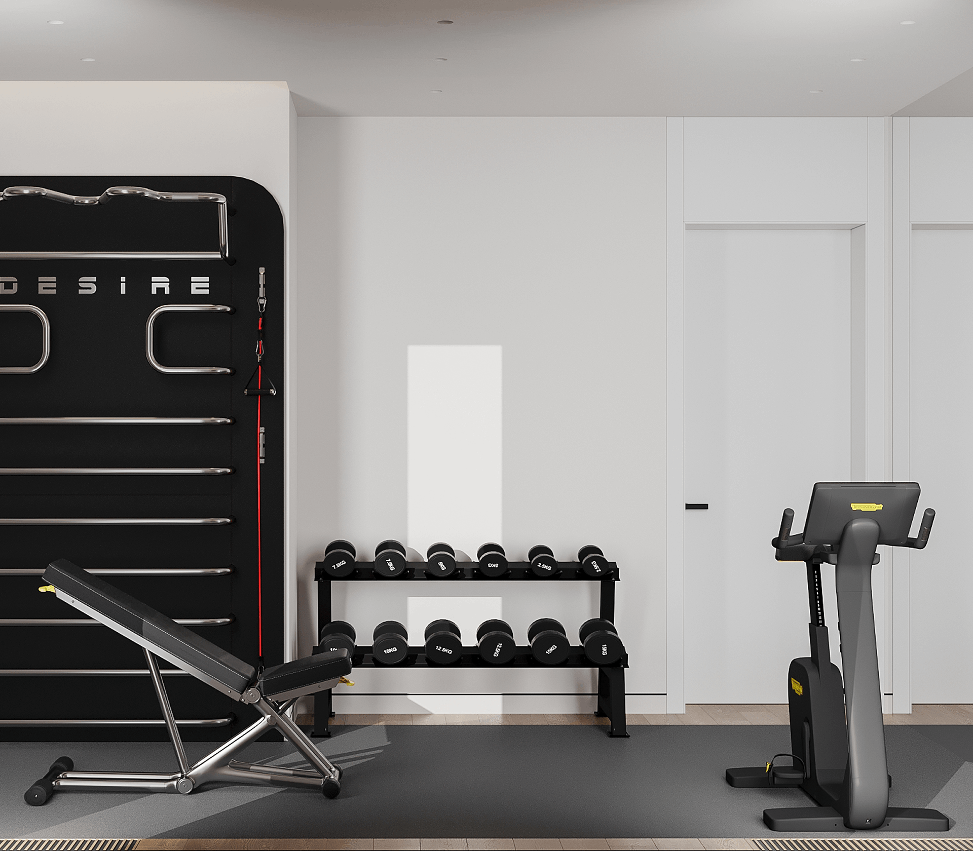 тренажерный зал в частном доме