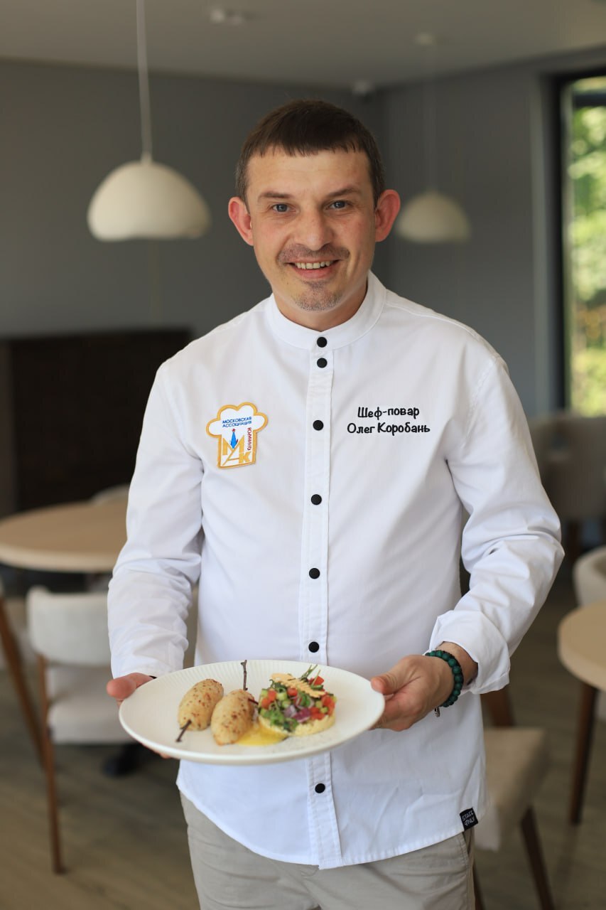 Шеф повар ресторана Пристань Олег Коробань