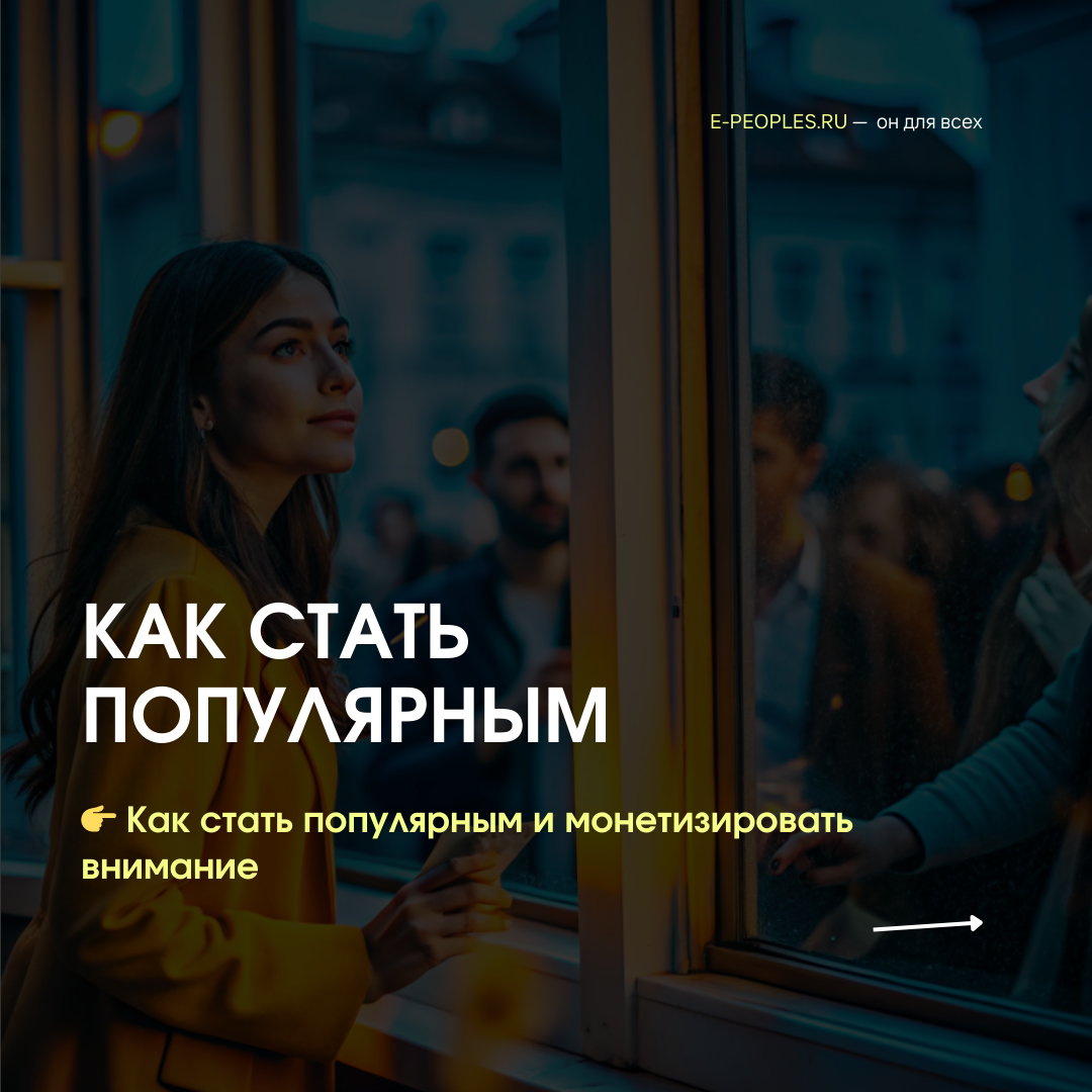 Как стать популярным