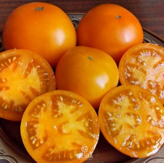 Seeds of Persimmon tomato (solanum lycopersicum) — 10 pcs