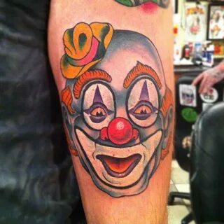 Татуировка клоун