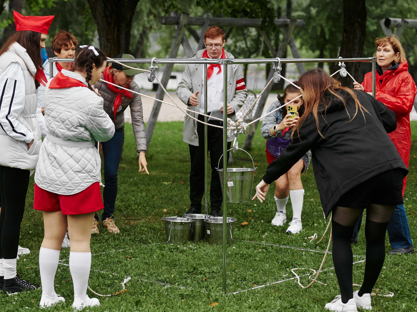 куб-кран командная игра