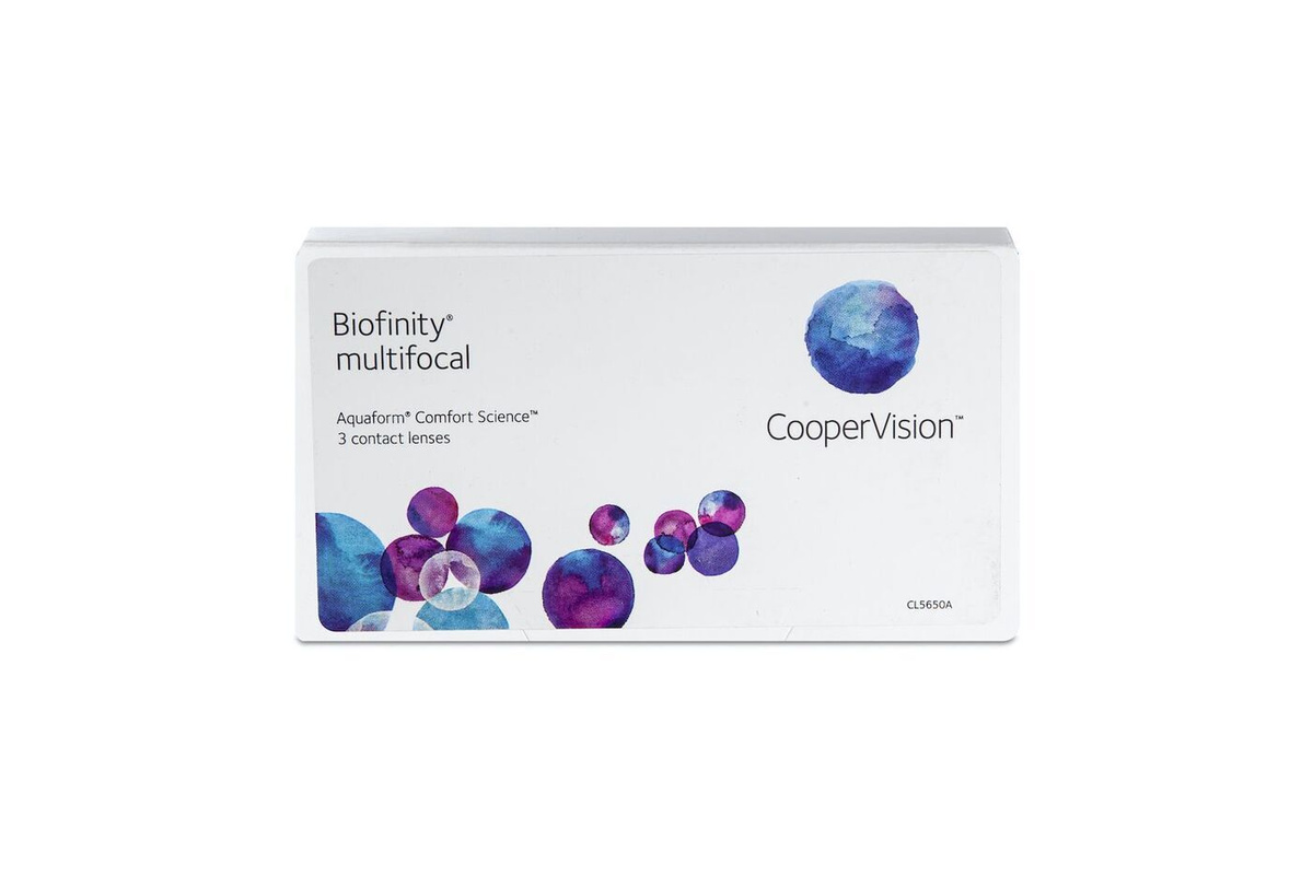 Ежемесячные контактные линзы Biofiniti Multifocal - Cooper Vision