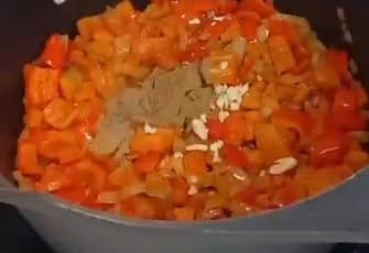 Приготовление овощного супа с чечевицей и сливками: шаг 3