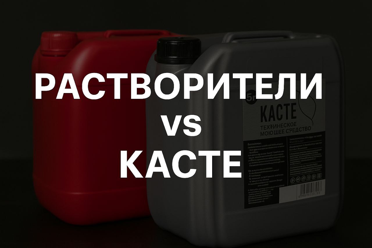 Сколько можно сэкономить, применяя ТМС «Касте» вместо растворителей
