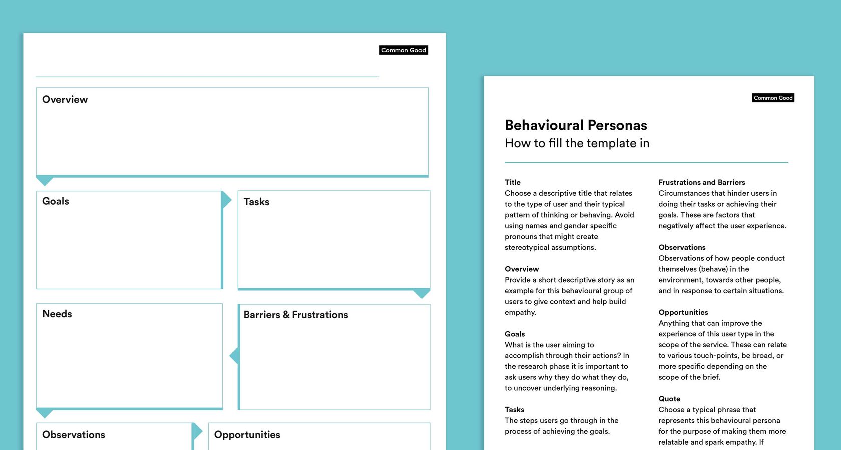 Behavioural Design Workshop