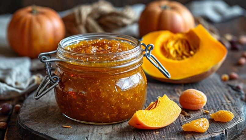 Варенье из тыквы с курагой