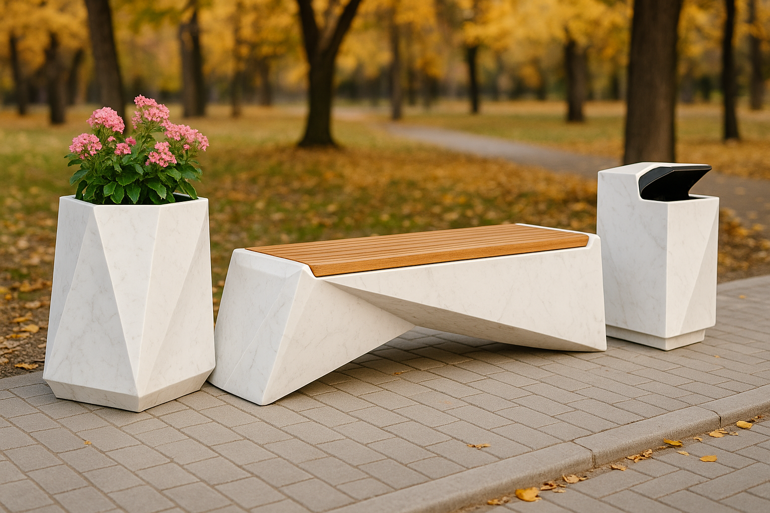 МАФы из композитного мрамора