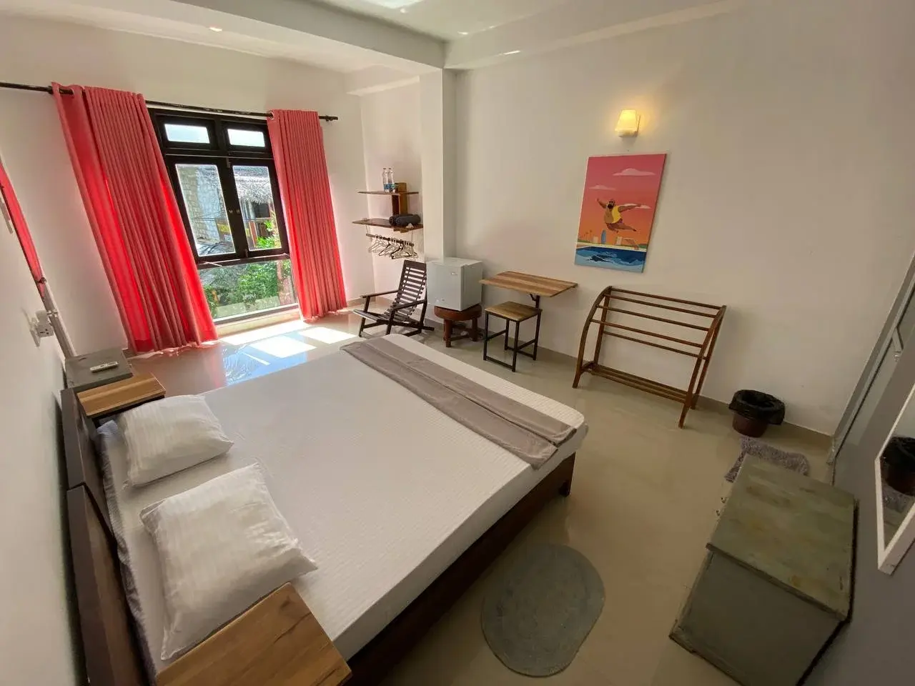 серф размещение для 2 человек, кинг сайз Велигама