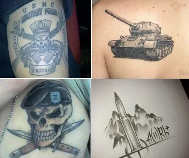 Берут ли в армию с татуировками?