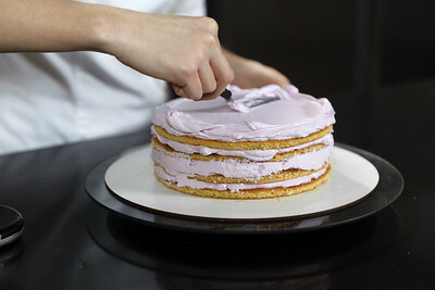 Billberry Tenderness cake by Chef Marusya Manko