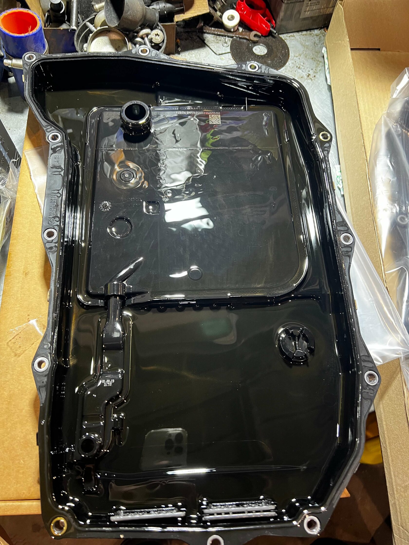 Осмотр магнитов поддона АКПП