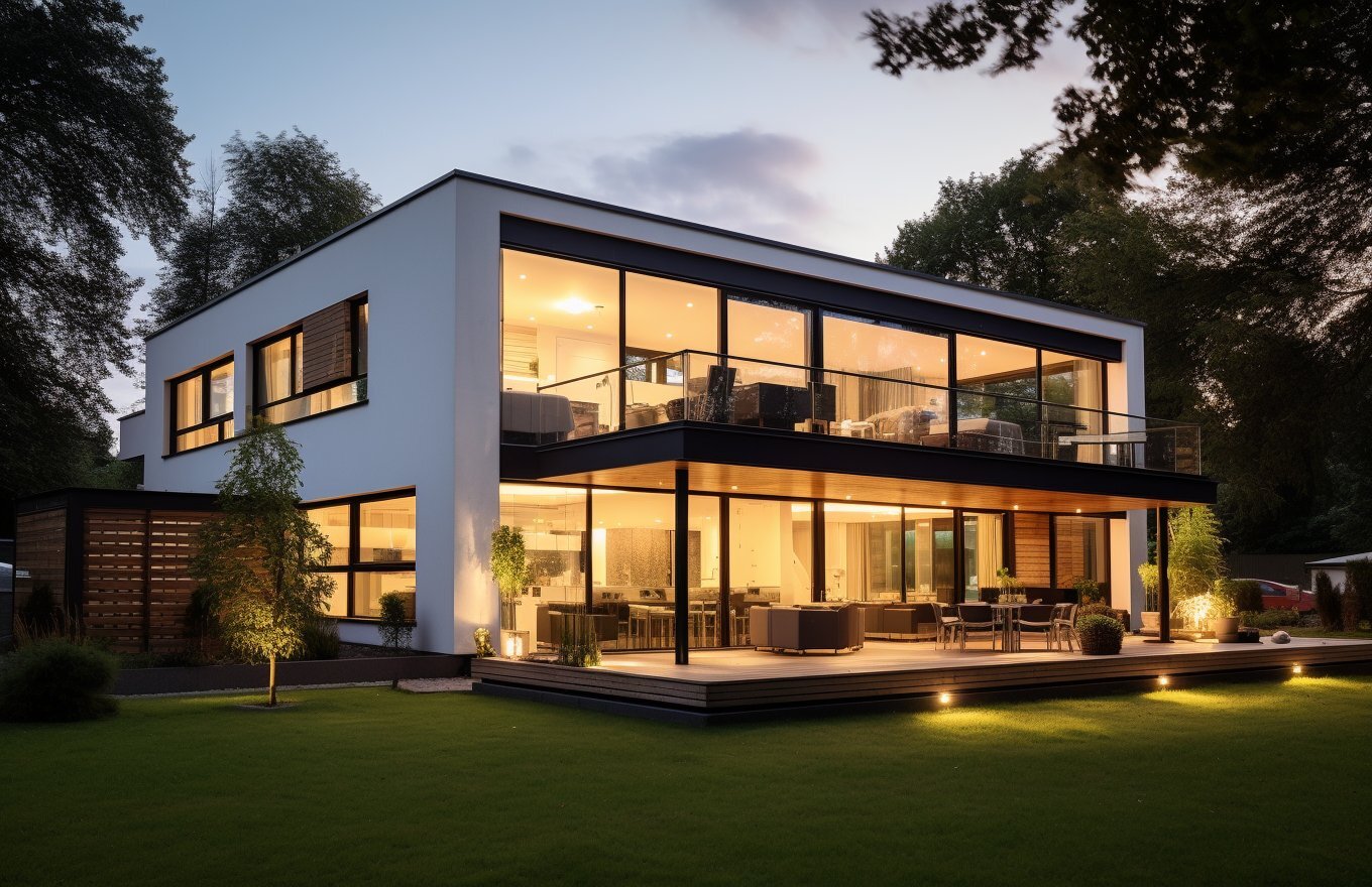 минимализм дом