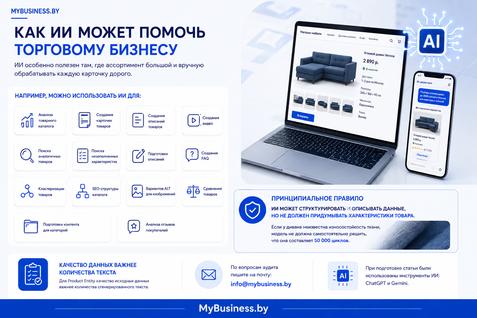 Как искусственный интеллект помогает торговому бизнесу работать с товарным каталогом