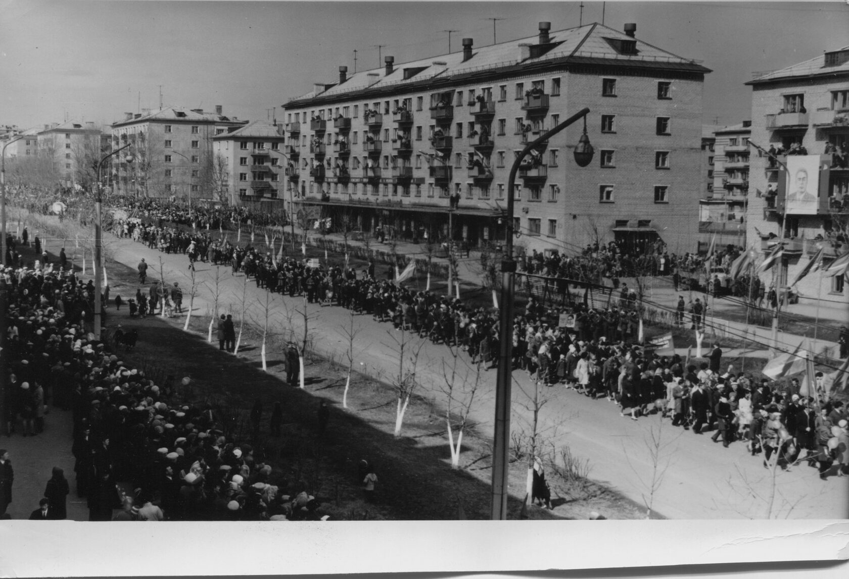 Демонстрация 1 мая 1974 г.